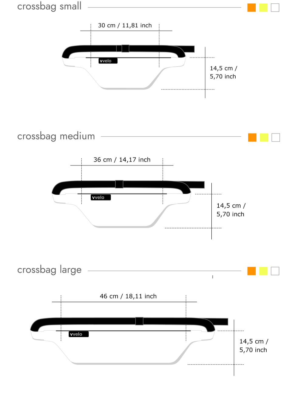 Crossbag - large