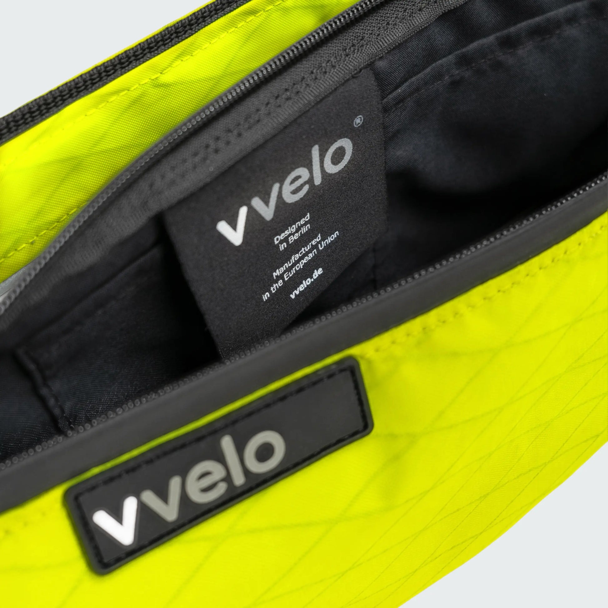 Crossbag neon-gelb – vvelo | Etikett
