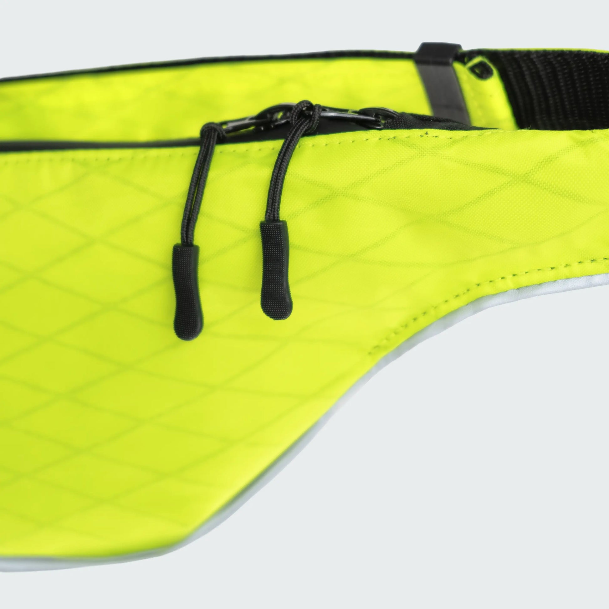 Crossbag neon-gelb – vvelo | Reissverschluss