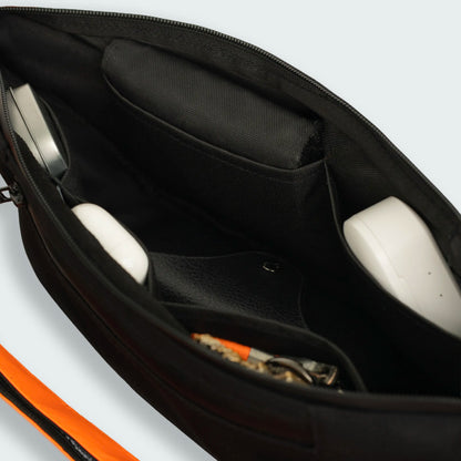 Crossbag neon-orange – vvelo | Innentasche
