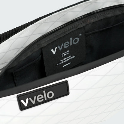 Crossbag weiß – vvelo | Etikett