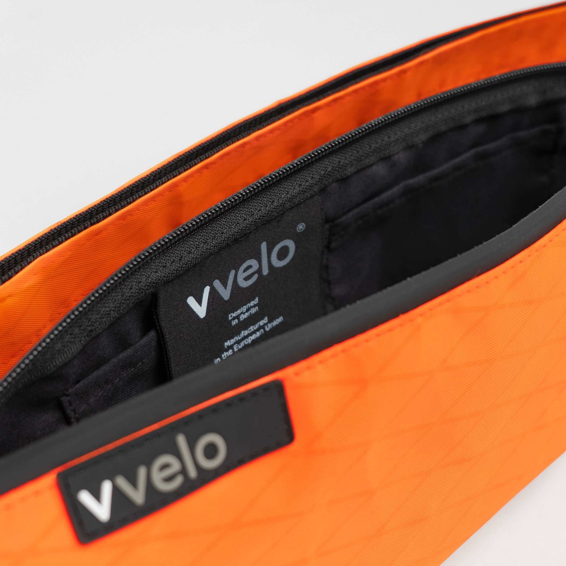 Crossbag neon-orange – vvelo | Innenansicht