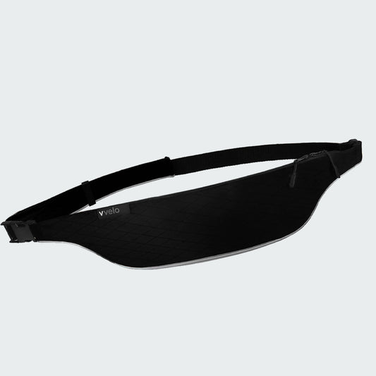 vvelo Crossbag groß Schwarz – Schrägansicht