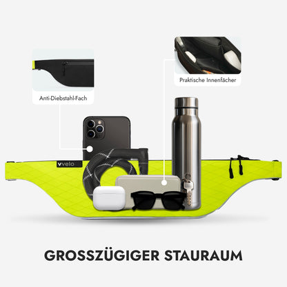 Stauraum der vvelo Crossbag (Groß, Gelb)