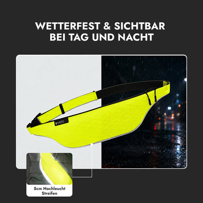 vvelo Crossbag sichtbar bei Tag und Nacht (Groß, Gelb)