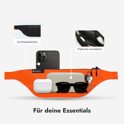 Crossbag groß – Neon-Orange