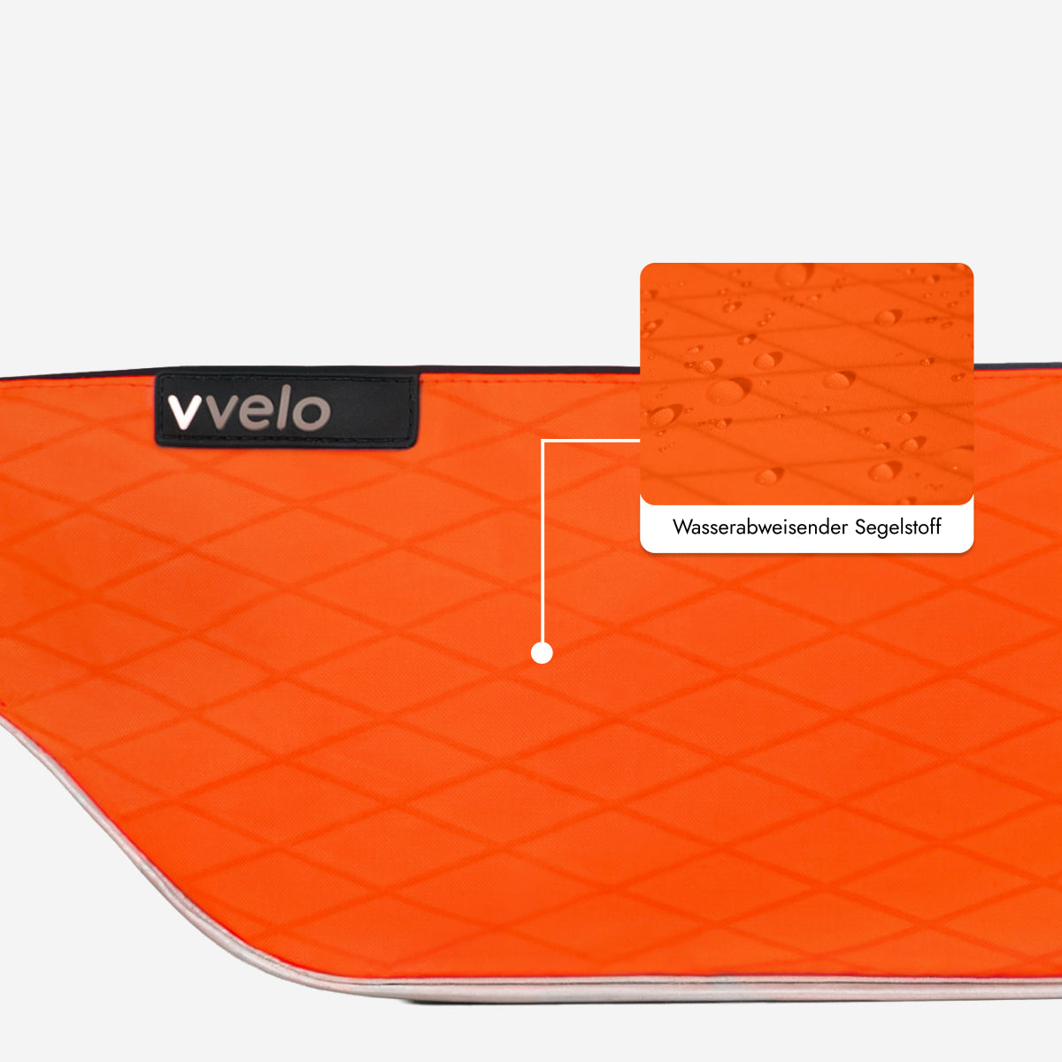 Crossbag groß – Neon-Orange