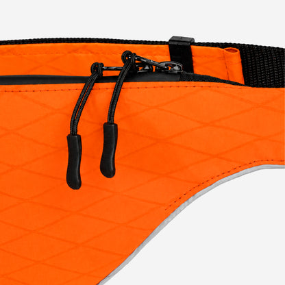 vvelo Crossbag: Detailansicht Reißverschluss.
