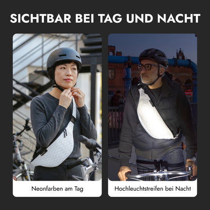 Crossbag medium – Weiß
