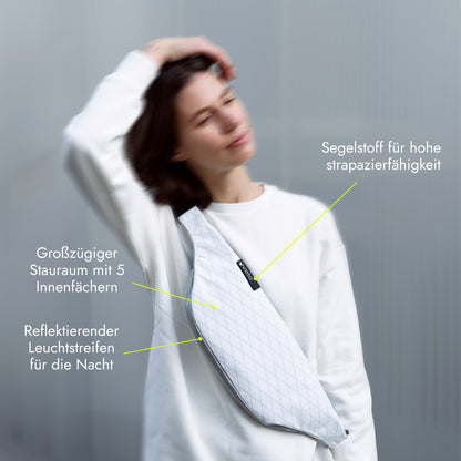 Crossbag medium – Weiß