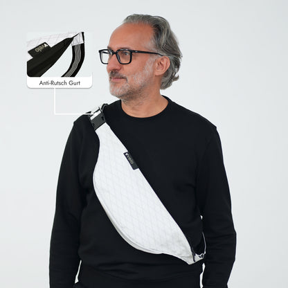 Crossbag medium – Weiß