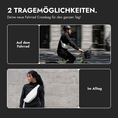 Crossbag medium – Weiß