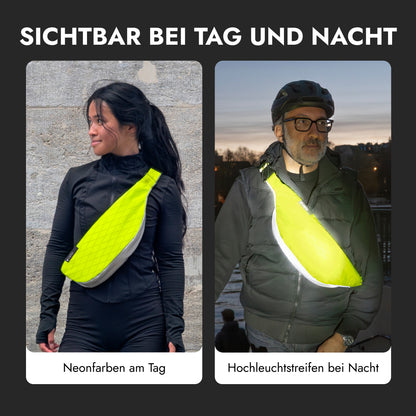 Crossbag medium – Neon-Gelb