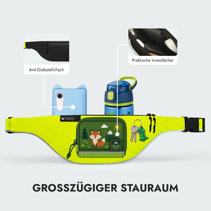 Grosszügiger Stauraum: Anti-Diebstahl-Fach und Praktische Innenfächer. (Small, Gelb)