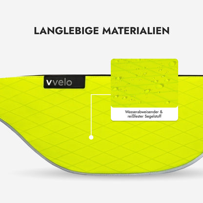 Wasserabweisendes Textil der vvelo Crossbag (Small, Gelb)